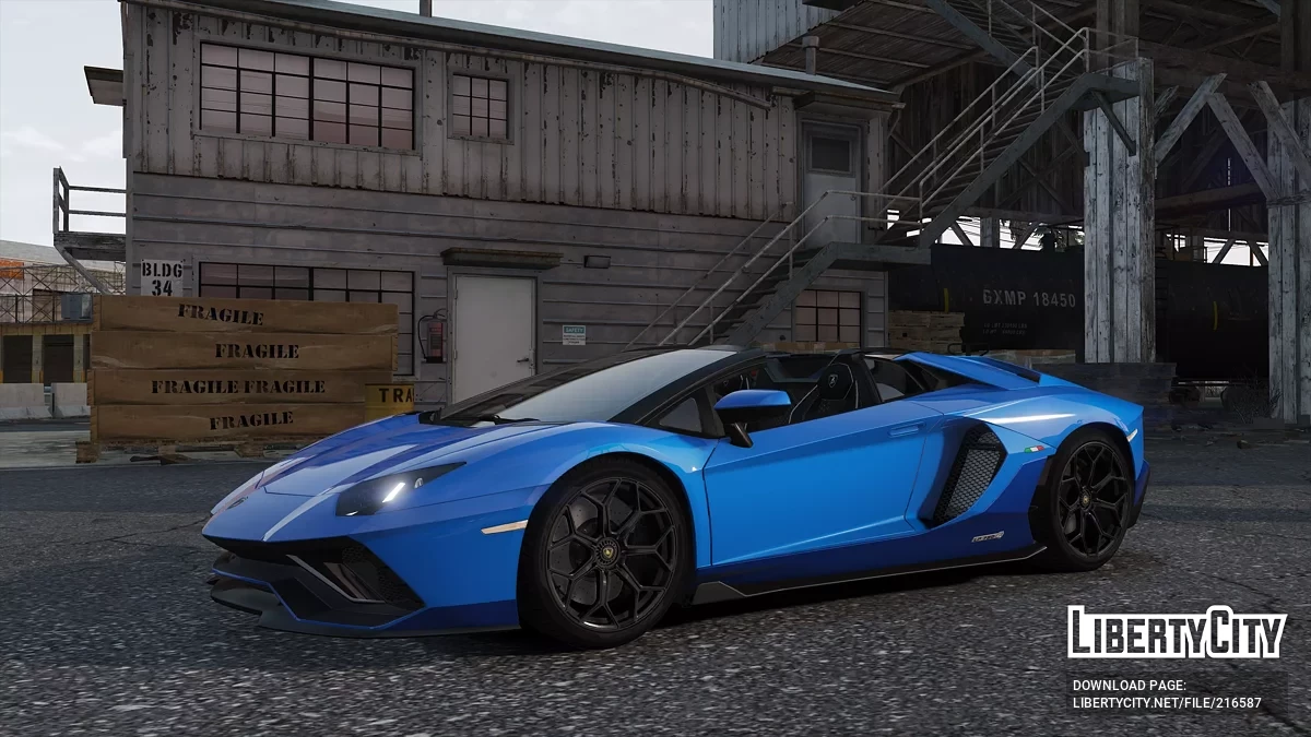 2022 Lamborghini Aventador Ultimae LP780-4 Roadster / GTA 5