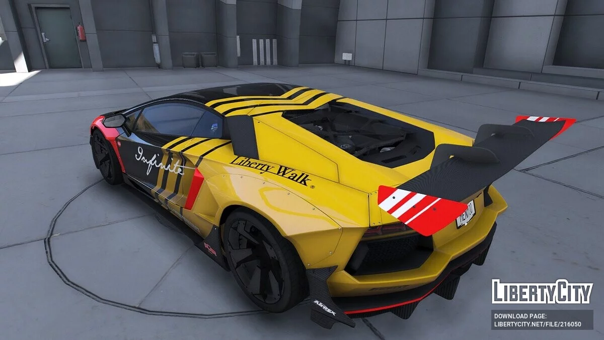 Lamborghini Aventador Liberty Walk V2 / GTA 5