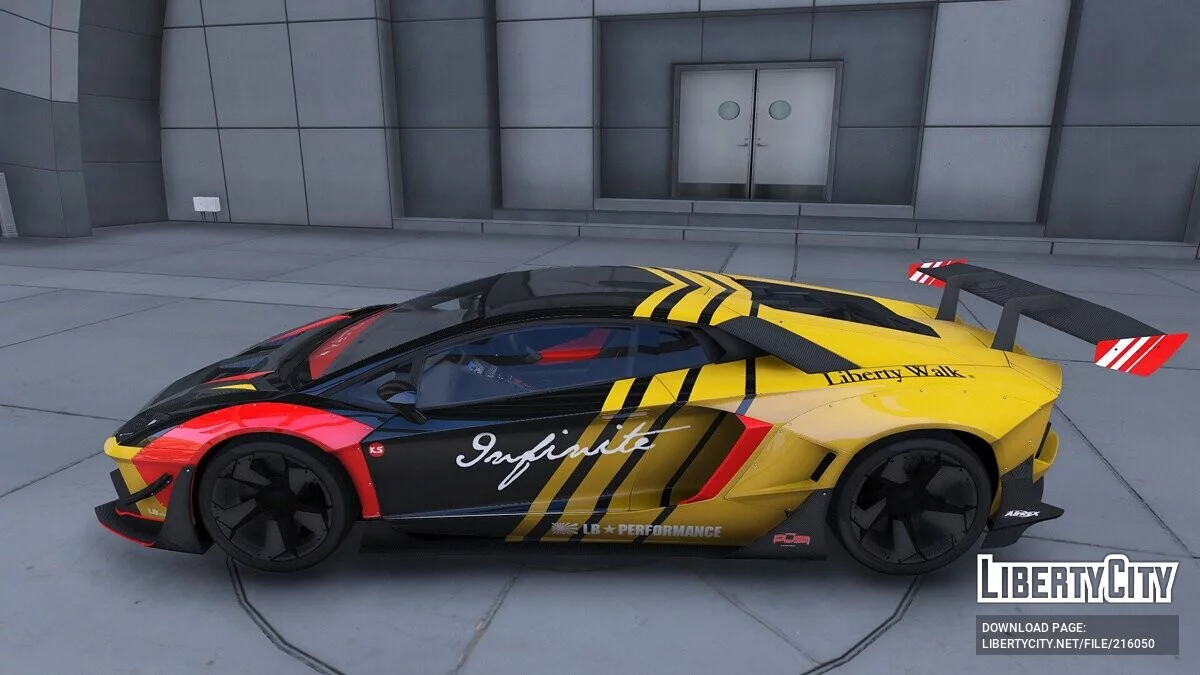 Lamborghini Aventador Liberty Walk V2 / GTA 5
