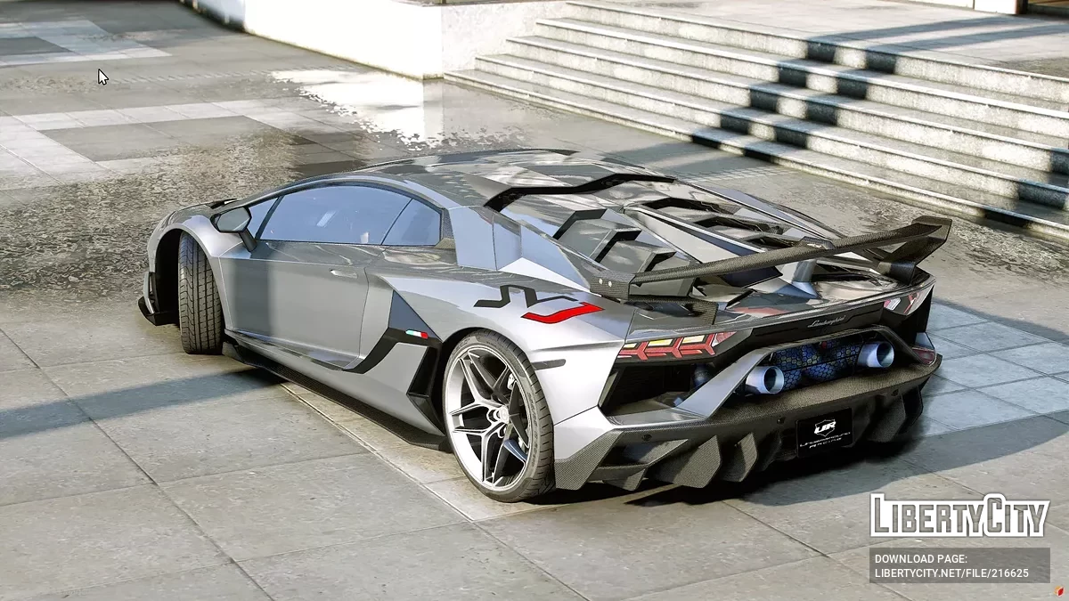 Lamborghini Aventador SVJ Twin Turbo / GTA 5