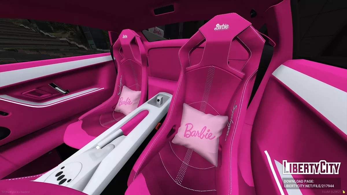 Lamborghini Gallardo Super Trofeo Stradale Barbie / GTA 5