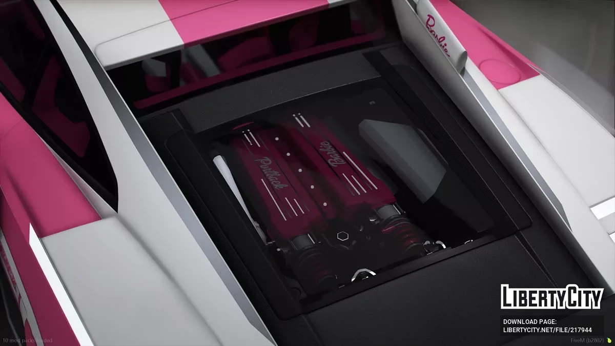 Lamborghini Gallardo Super Trofeo Stradale Barbie / GTA 5