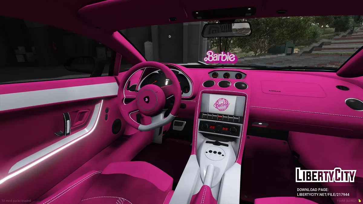 Lamborghini Gallardo Super Trofeo Stradale Barbie / GTA 5