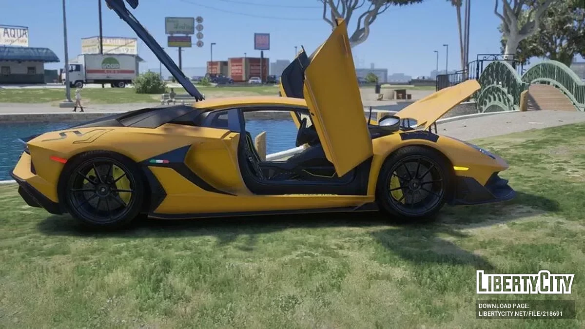 Lamborghini Aventador SVJ Gintani / GTA 5