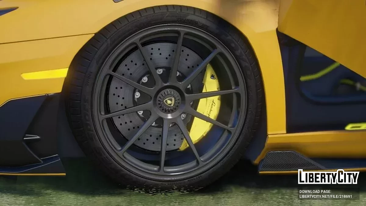 Lamborghini Aventador SVJ Gintani / GTA 5