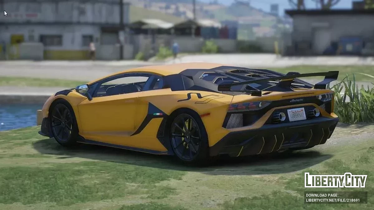 Lamborghini Aventador SVJ Gintani / GTA 5