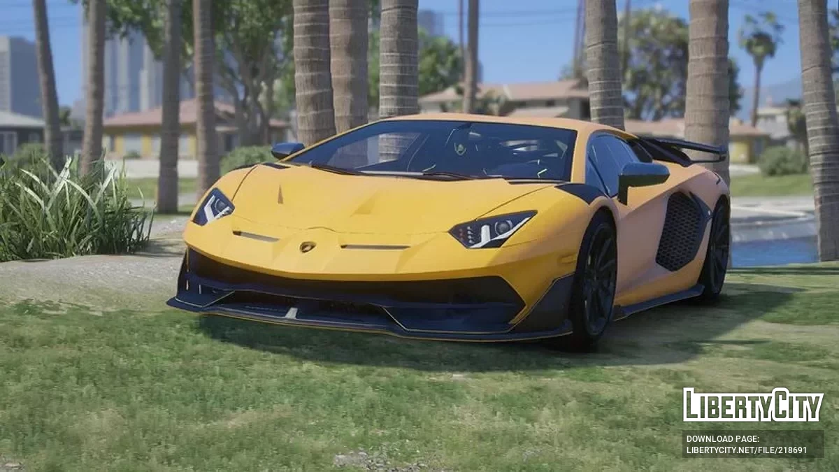 Lamborghini Aventador SVJ Gintani / GTA 5