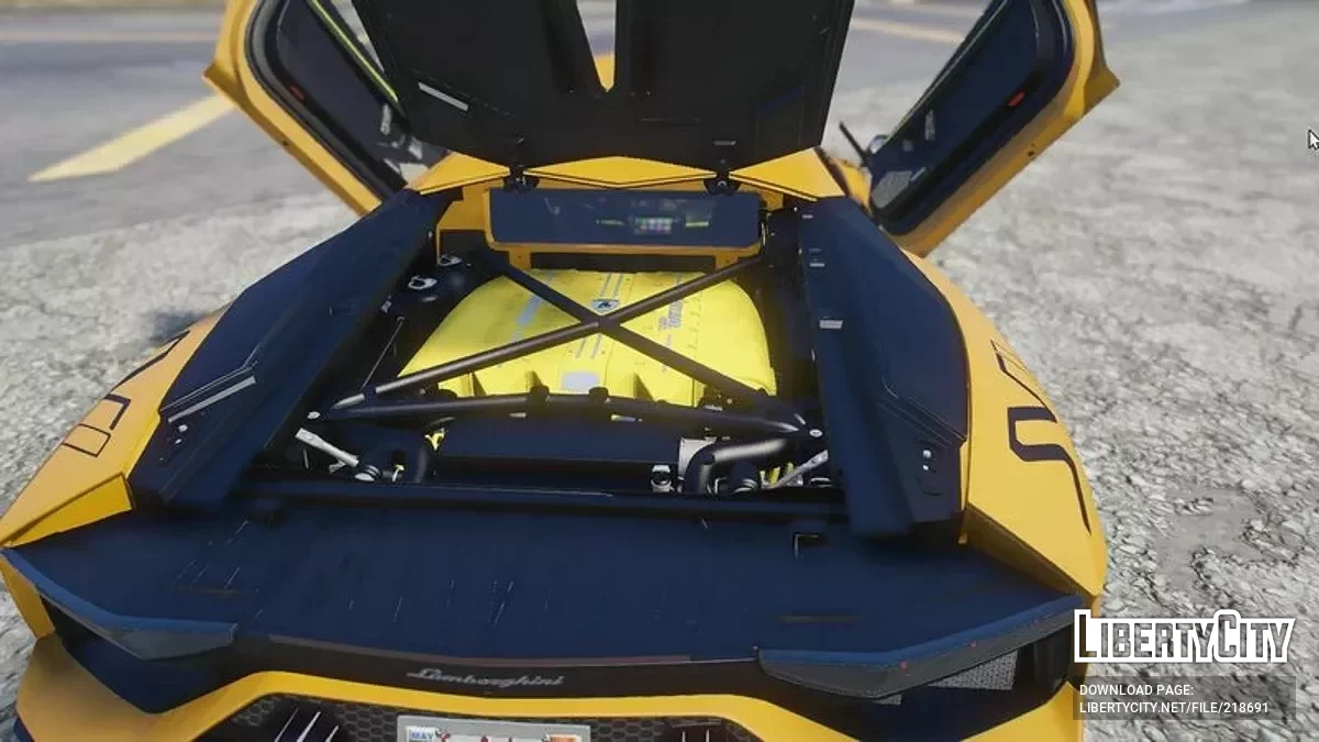 Lamborghini Aventador SVJ Gintani / GTA 5