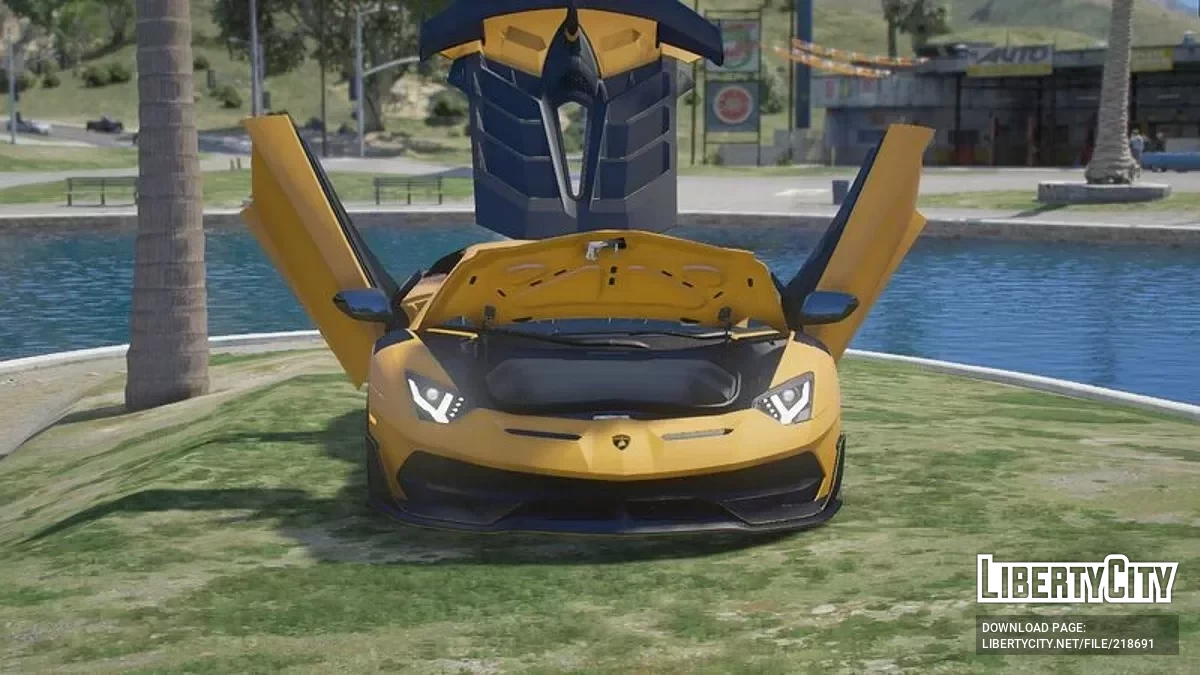 Lamborghini Aventador SVJ Gintani / GTA 5