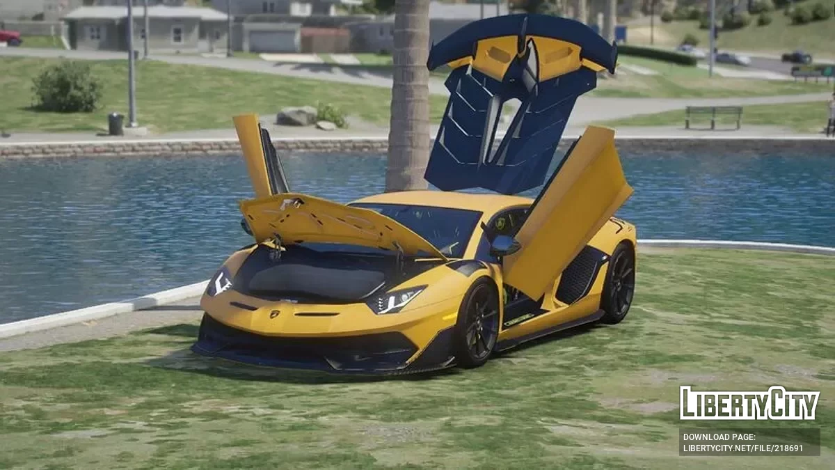 Lamborghini Aventador SVJ Gintani / GTA 5