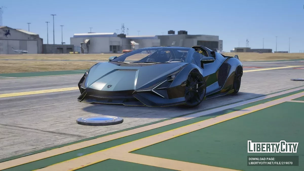 Lamborghini Sian Roadster v1.0 / GTA 5