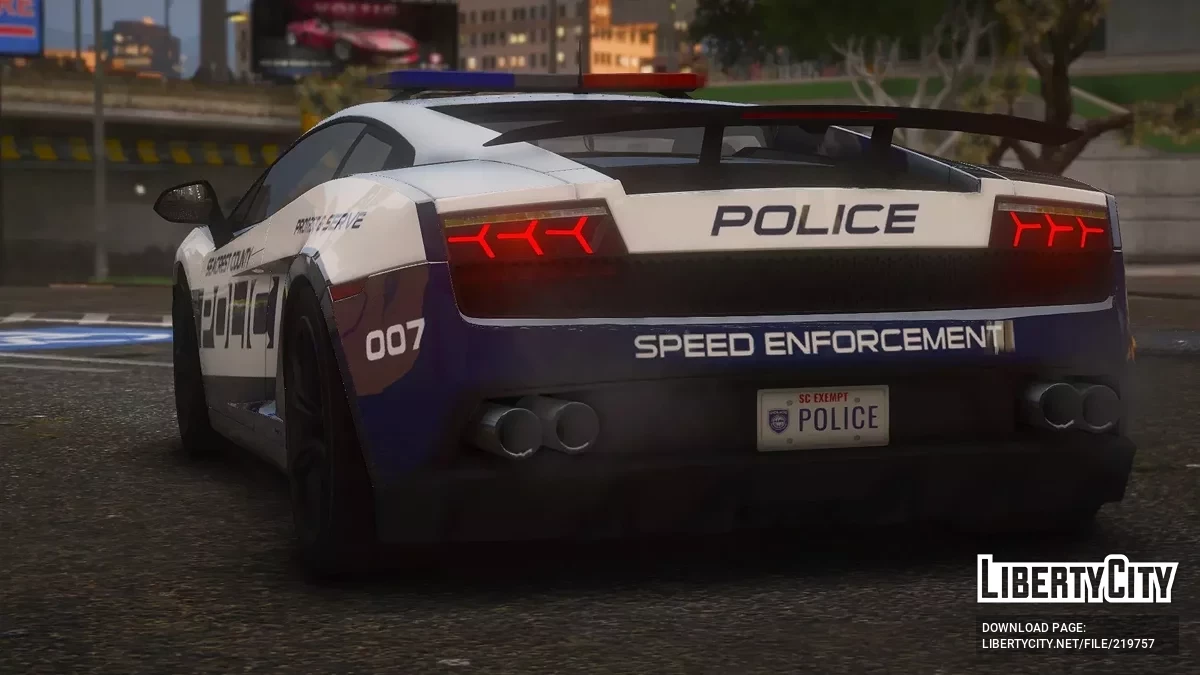 2010 Lamborghini Gallardo LP 570-4 Superleggera SCPD v1.0 / GTA 5