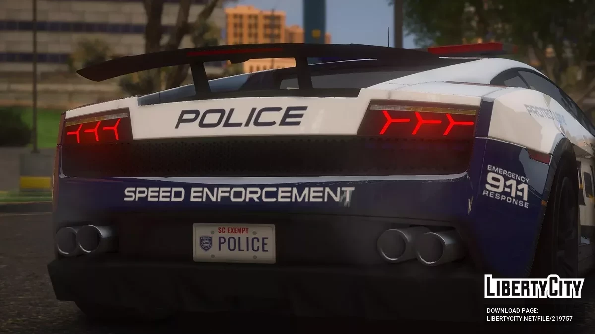 2010 Lamborghini Gallardo LP 570-4 Superleggera SCPD v1.0 / GTA 5