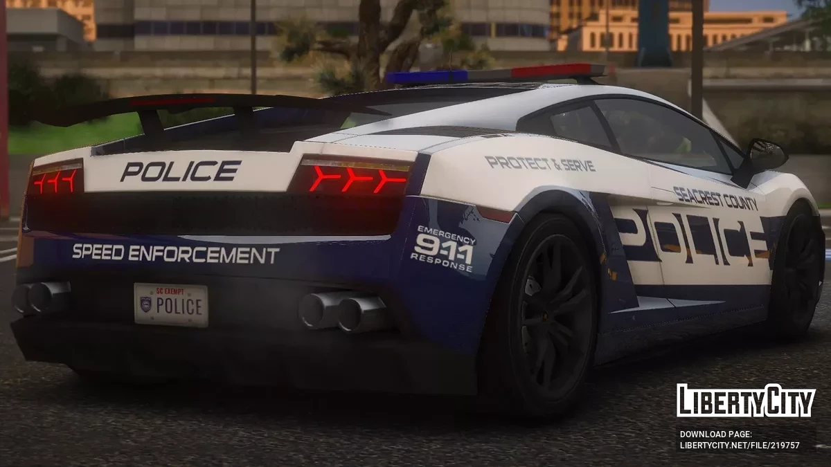 2010 Lamborghini Gallardo LP 570-4 Superleggera SCPD v1.0 / GTA 5