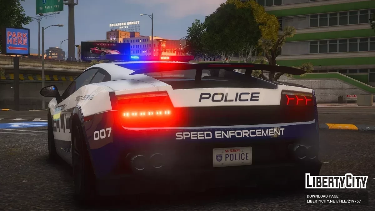 2010 Lamborghini Gallardo LP 570-4 Superleggera SCPD v1.0 / GTA 5