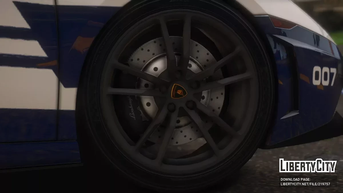 2010 Lamborghini Gallardo LP 570-4 Superleggera SCPD v1.0 / GTA 5