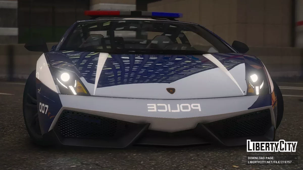 2010 Lamborghini Gallardo LP 570-4 Superleggera SCPD v1.0 / GTA 5