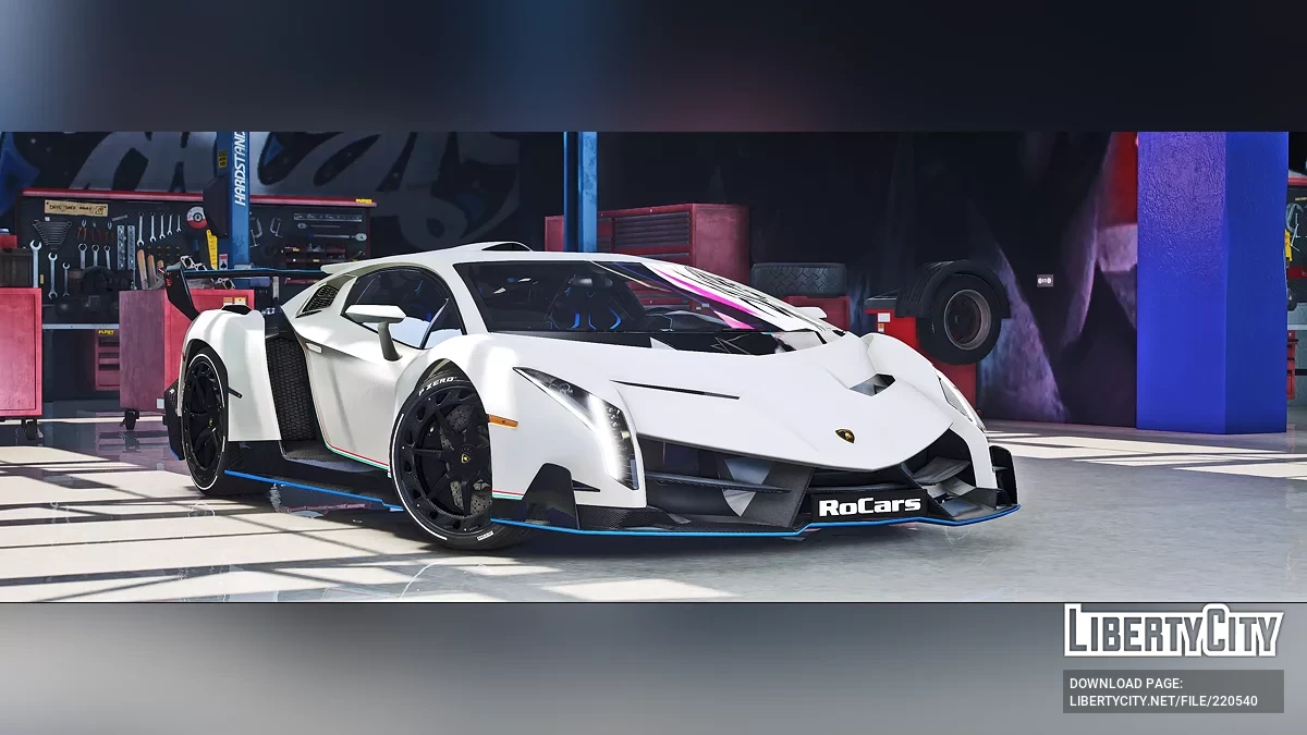 Lamborghini Veneno Roadster LP750-4 / GTA 5