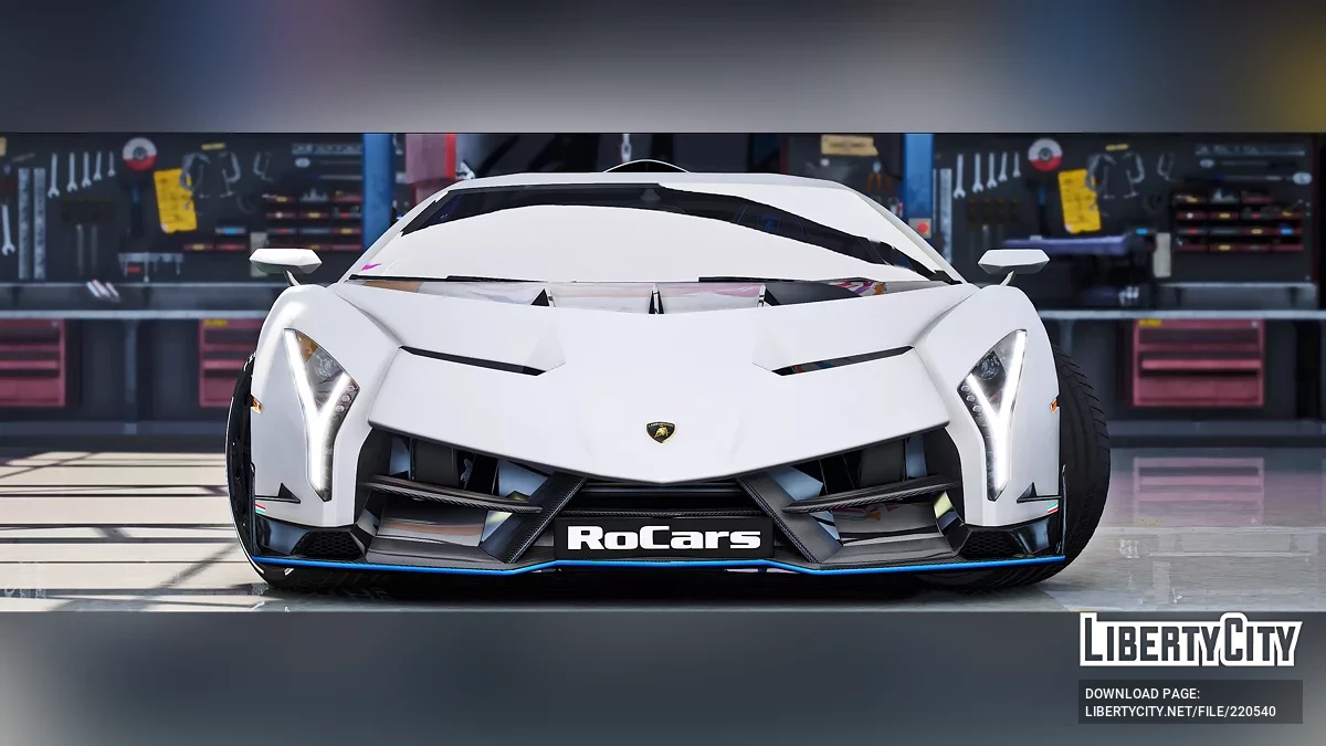 Lamborghini Veneno Roadster LP750-4 / GTA 5