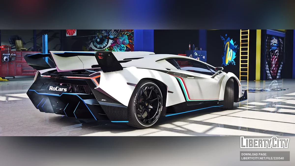 Lamborghini Veneno Roadster LP750-4 / GTA 5