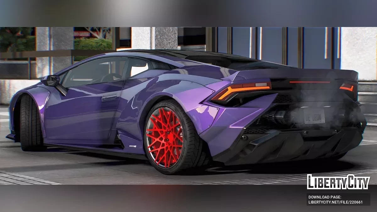 2023 Lamborghini Huracan Tecnica LibertyWalk / GTA 5