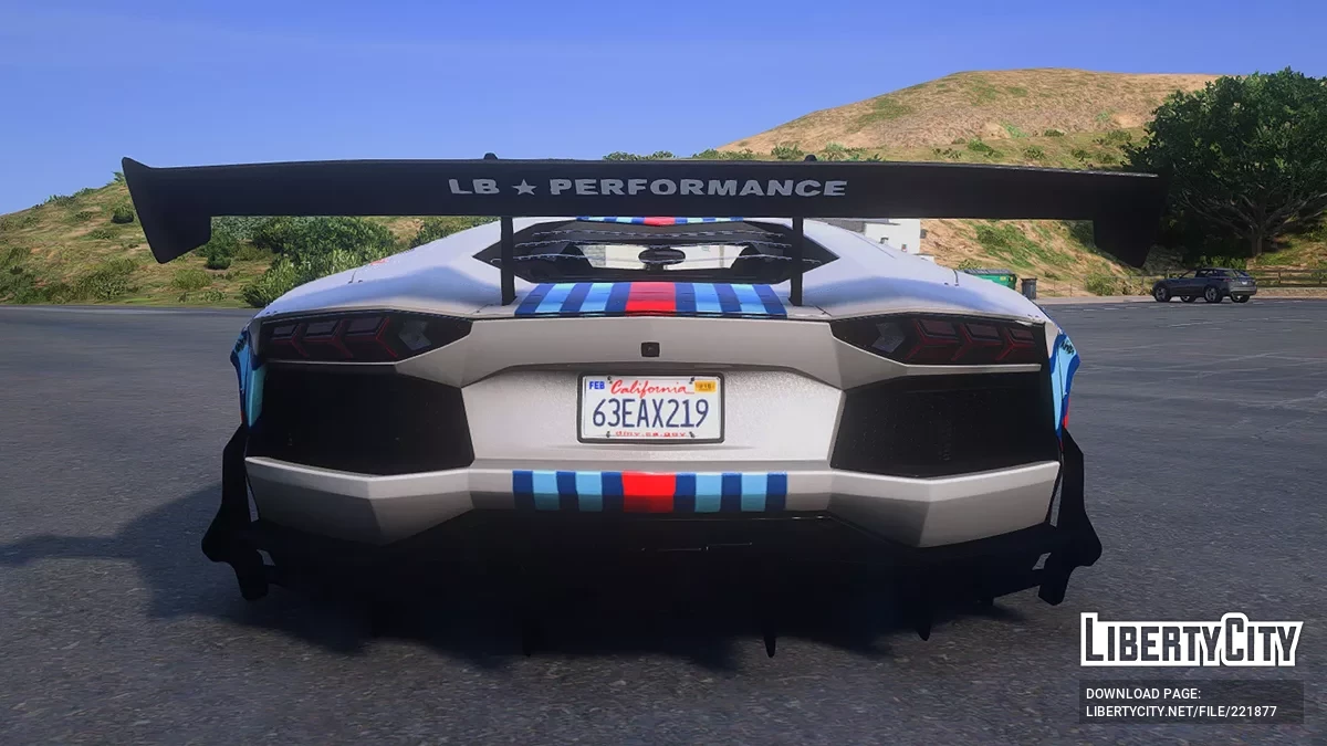 Lamborghini Aventador LP700-4 LibertyWalk MARTINI / GTA 5