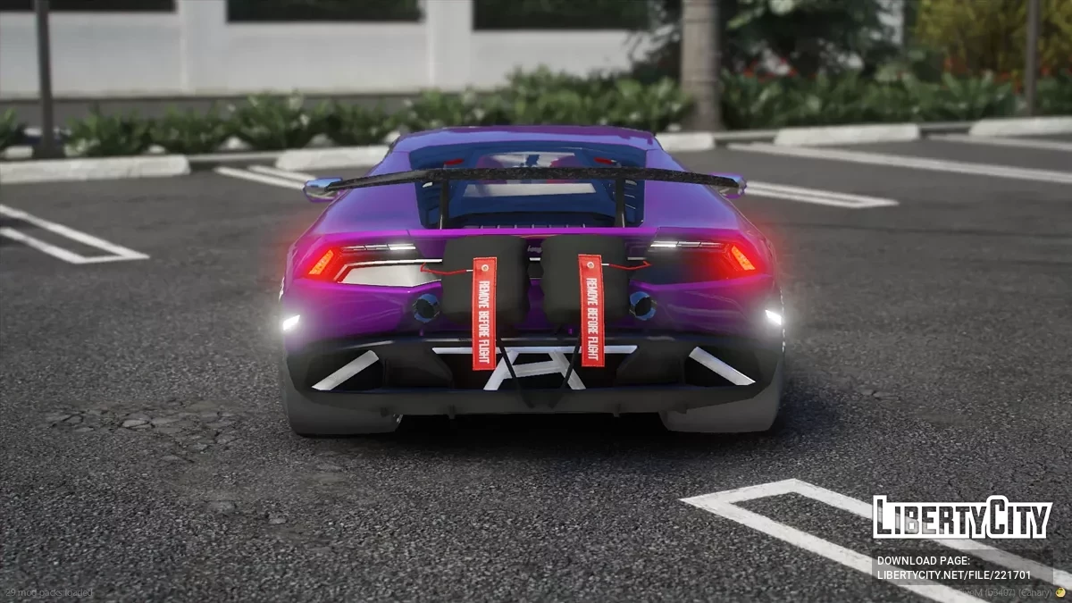 Lamborghini Huracan Alpha 9 Drag v1.0 / GTA 5