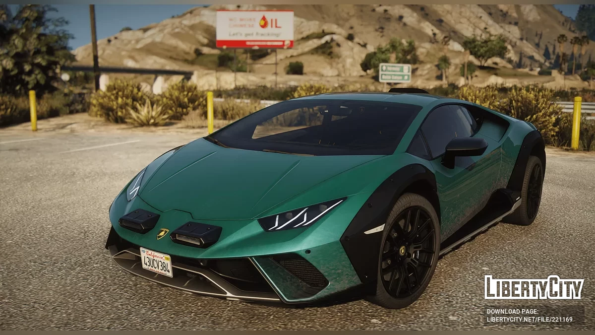 Lamborghini Huracan Sterrato 2023 v1.0 / GTA 5