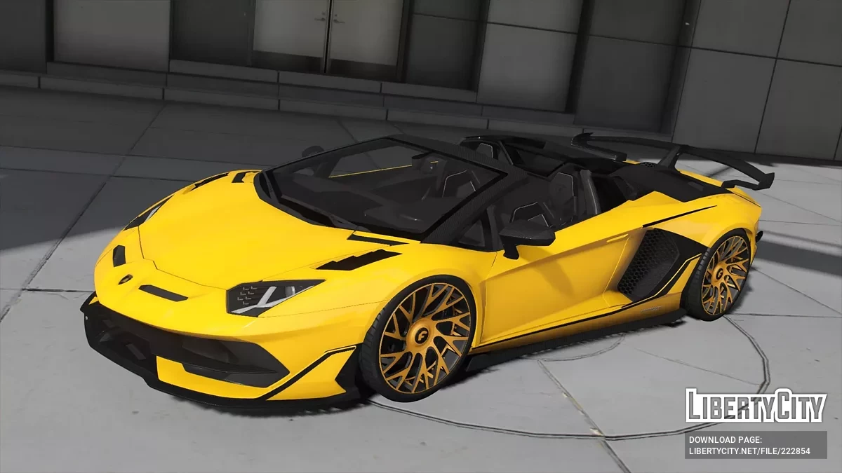 Lamborghini Aventador SVJ Twin Turbo / GTA 5