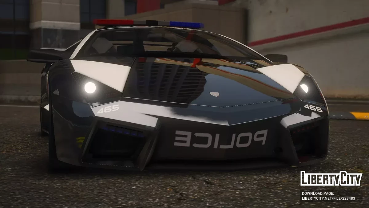 2007 Lamborghini Reventon SCPD v1.0 / GTA 5