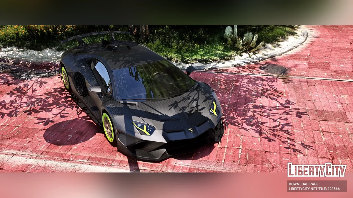 2012 Lamborghini Aventador Stradman / GTA 5