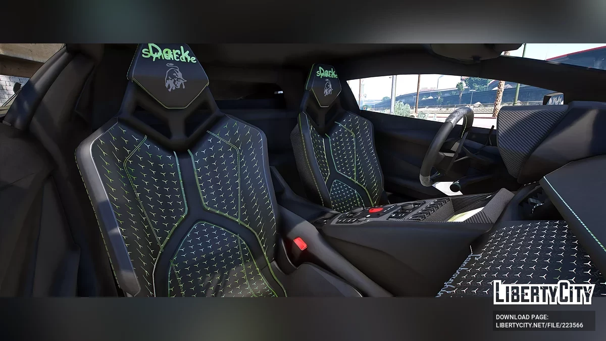 2012 Lamborghini Aventador Stradman / GTA 5