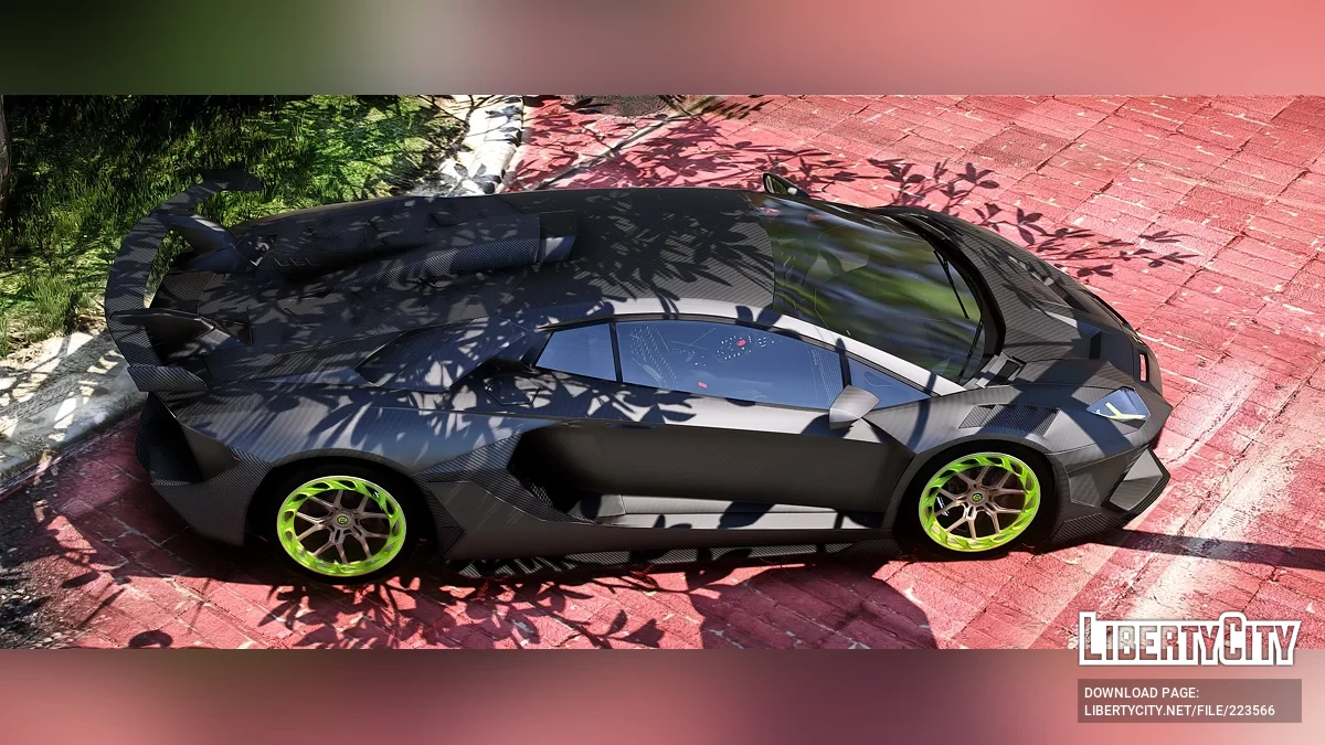 2012 Lamborghini Aventador Stradman / GTA 5