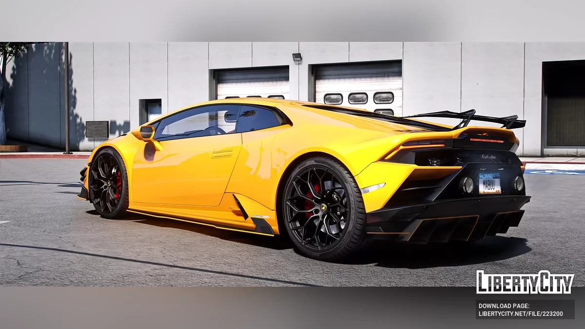 2021 Lamborghini Huracan Evo RDW Paktechz / GTA 5