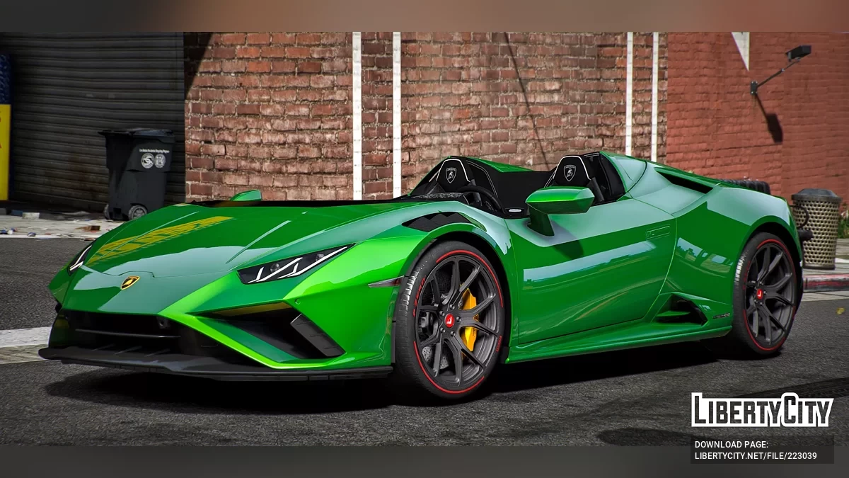DDE Lamborghini Huracan RWD Aperta / GTA 5