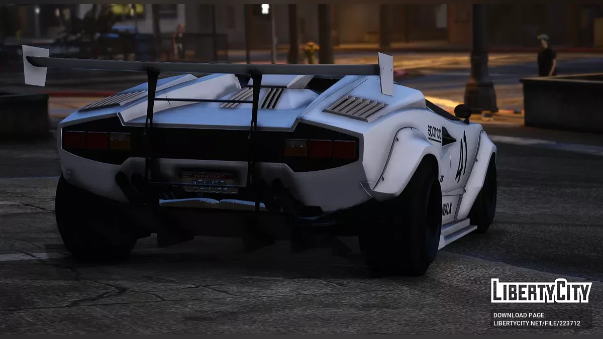 Ламборгини Кунтач Либерти Уок v1.0 / GTA 5