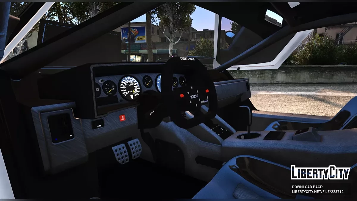 Ламборгини Кунтач Либерти Уок v1.0 / GTA 5