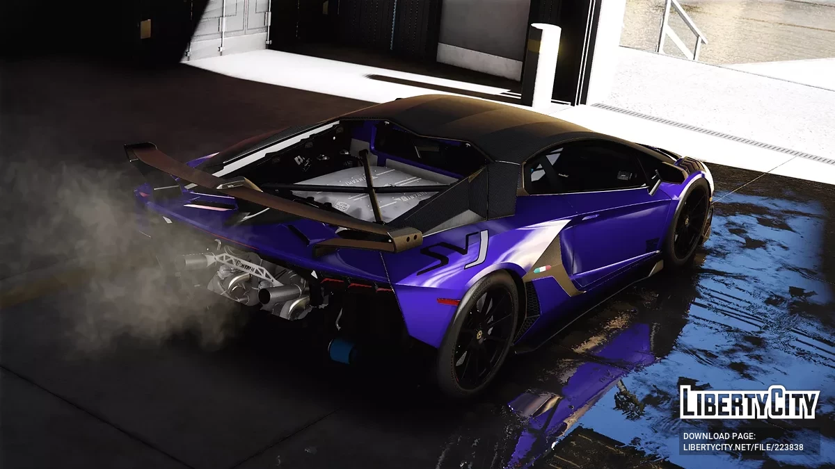 Lamborghini Svj Gintani TT / GTA 5