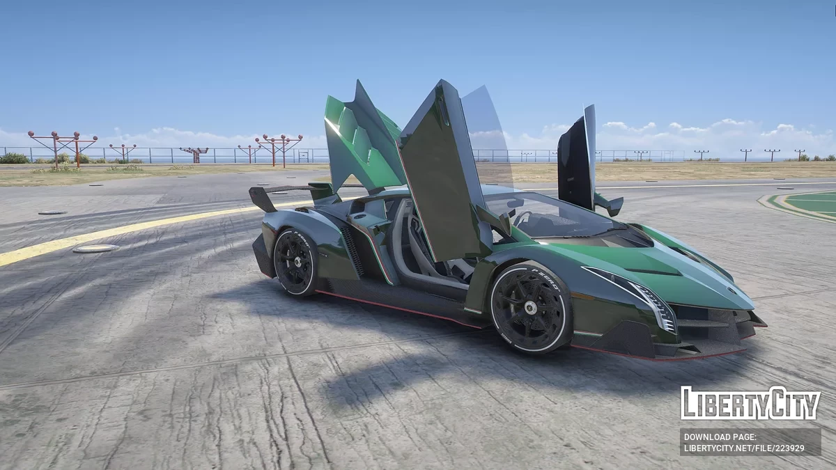 Lamborghini Veneno [Add-On] 1.0 / GTA 5