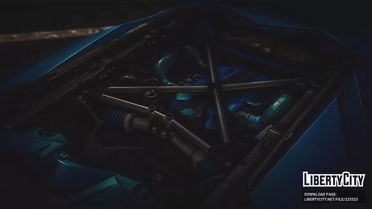 2022 Lamborghini SVJ Twin Turbo (UnderGround Racing) / GTA 5