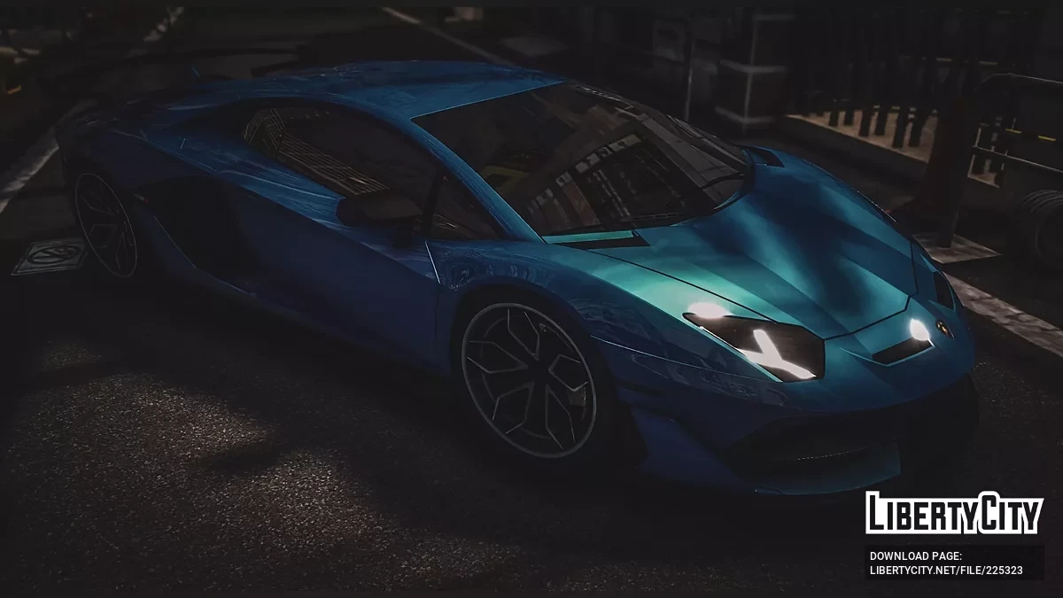 2022 Lamborghini SVJ Twin Turbo (UnderGround Racing) / GTA 5