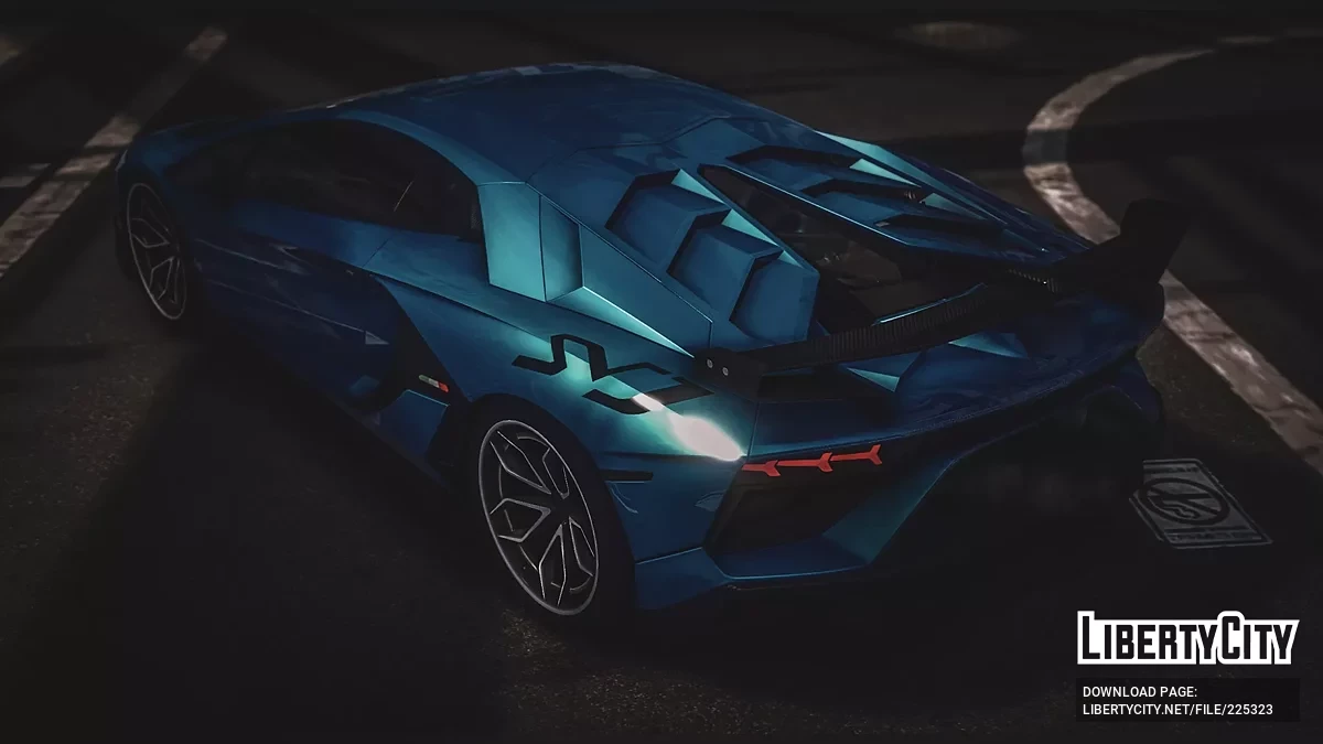 2022 Lamborghini SVJ Twin Turbo (UnderGround Racing) / GTA 5