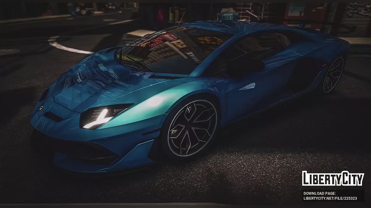 2022 Lamborghini SVJ Twin Turbo (UnderGround Racing) / GTA 5