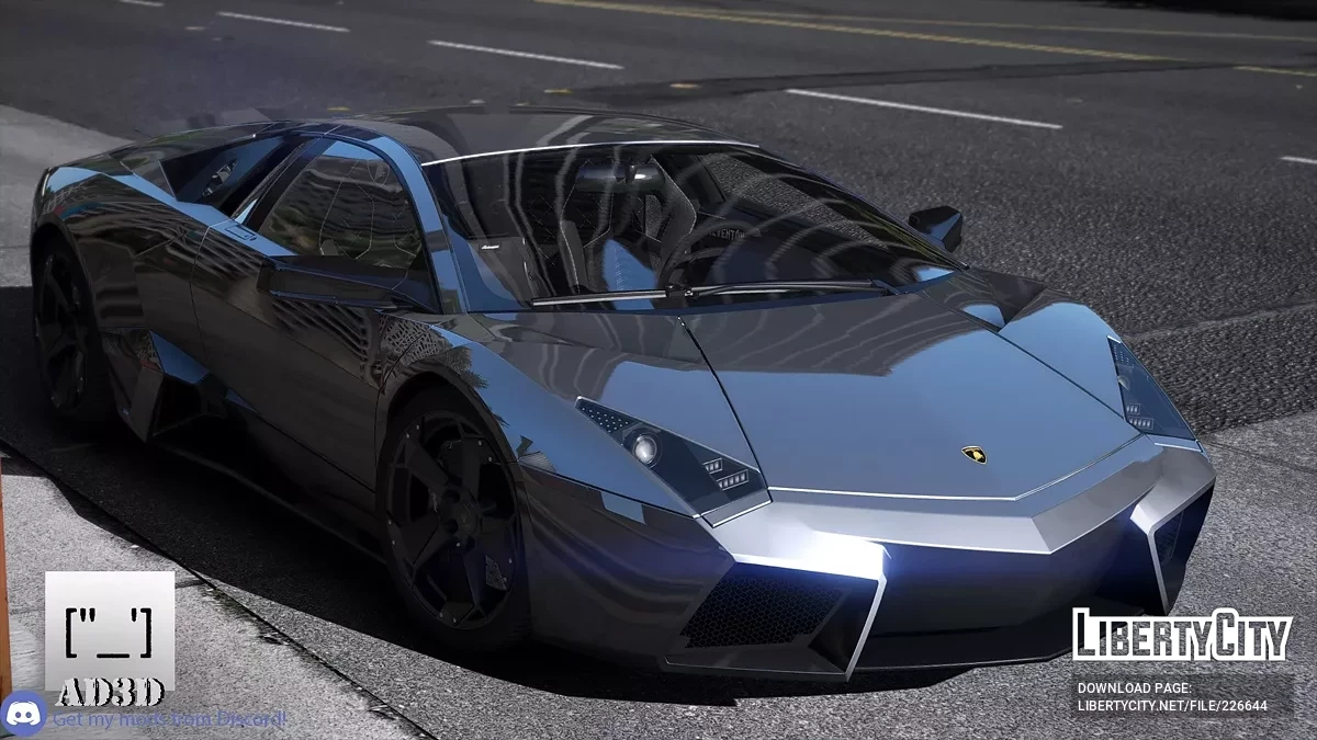 2008 Lamborghini Reventon v1.0 / GTA 5