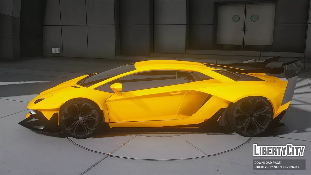 Lamborghini Aventador K.S Edition Lights / GTA 5