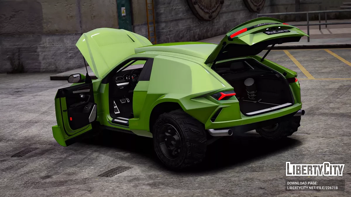 2020 Lamborghini Urus Dakar Widebody / GTA 5