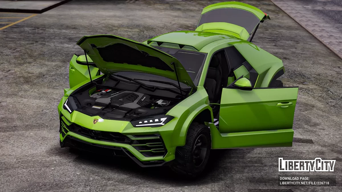 2020 Lamborghini Urus Dakar Widebody / GTA 5