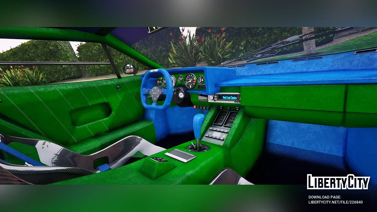 Lamborghini Countach LBWK 1988 / GTA 5