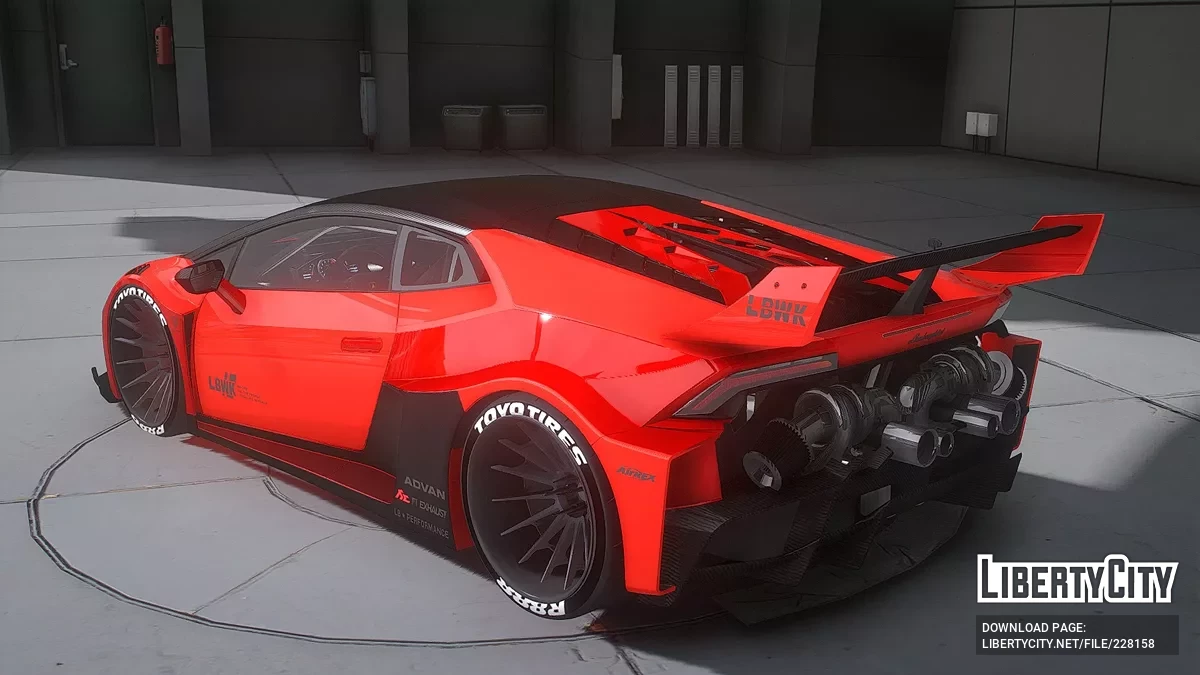 Lamborghini Huracan Liberty Walk / GTA 5