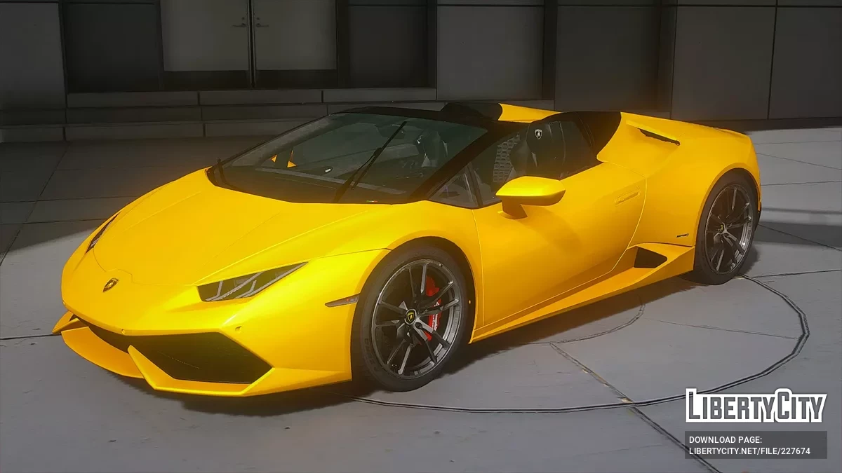 Lamborghini Huracan LP610-4 Spyder / GTA 5